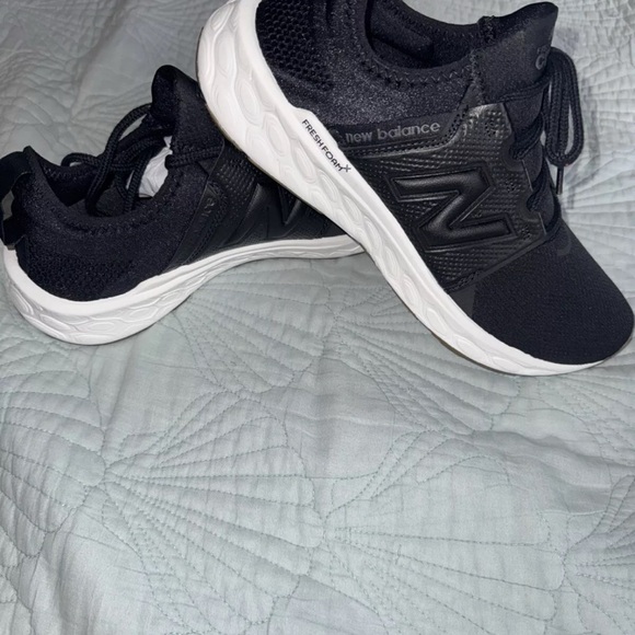 New Balance Unisex Fresh Foam X Cruz Black Running Shoes Sneakers M9 And W10.5 - Picture 5 of 7